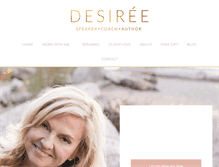 Tablet Screenshot of desireesher.com